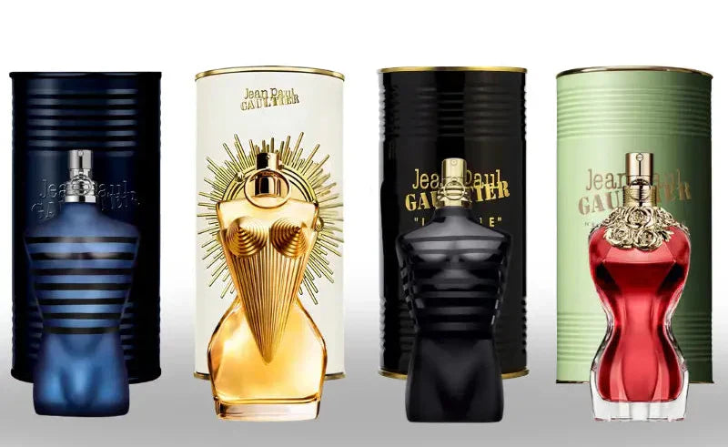 Parfümset mit 4 Parfüms | Le Male Le Parfum, Divine, Ultra Male, La Belle